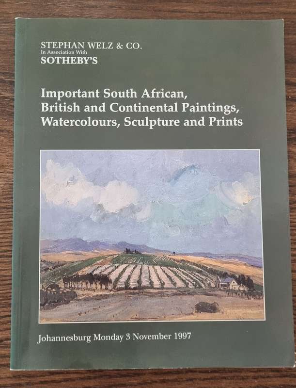 Stephan Welz & Co. in Association with Sotheby's Important South African,  British and Continental