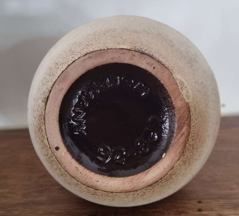 Vintage Ceramic Pottery Vase by Scheurich, West Germany 1960s