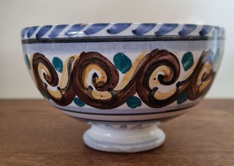 The Old Jar (T.O.J.) South African Studio Pottery footed Bowl