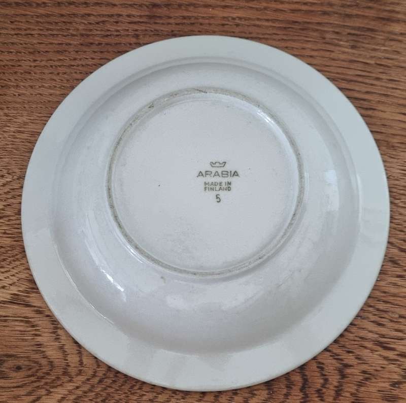 Arabia Finland Anemone Dishware Bowl