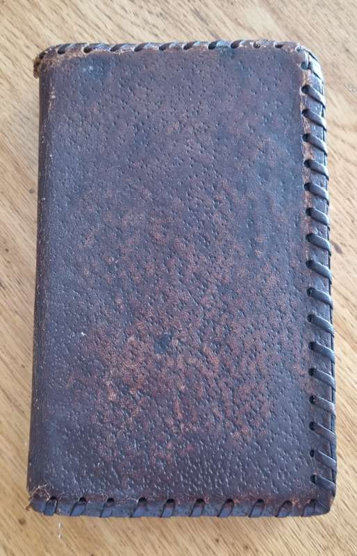 Old Afrikaans Psalms Leather Cover Bible (Dated 1936)