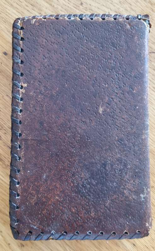 Old Afrikaans Psalms Leather Cover Bible (Dated 1936)