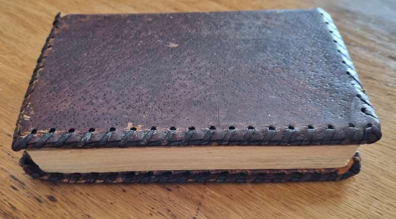 Old Afrikaans Psalms Leather Cover Bible (Dated 1936)