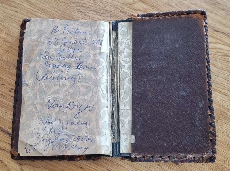 Old Afrikaans Psalms Leather Cover Bible (Dated 1936)