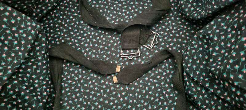Large Black Double Size Hat Box Luggage Suitcase