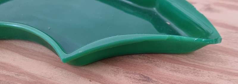 Green Opaline glass dishs/inserts, for condiments, nuts, candy, etc.