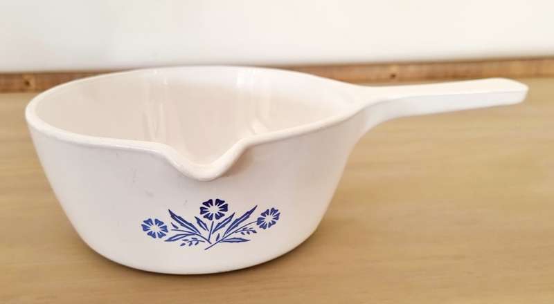 Vintage Corning Ware Cornflower Blue Sauce pan