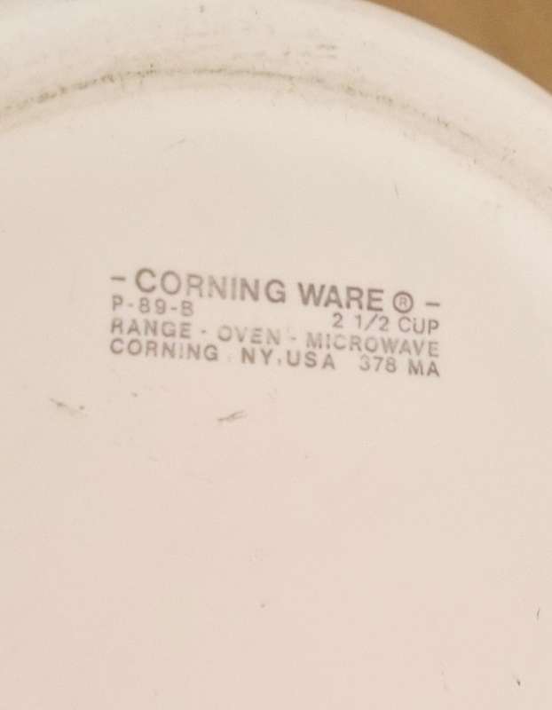 Vintage Corning Ware Cornflower Blue Sauce pan