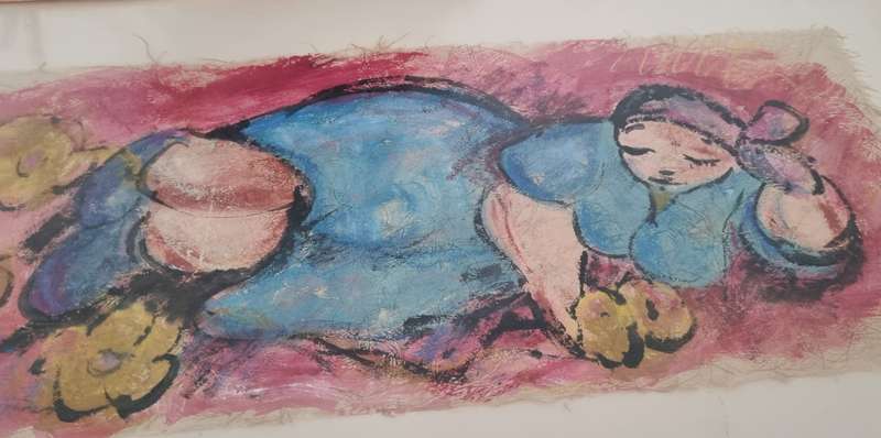 ORIGINAL OIL PAINTING BY SOUTH AFRICAN ARTIST LYNETTE BARNARD