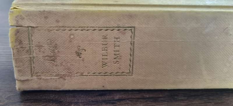 WILBUR SMITH RAGE 1987 original first edition guild publishing london