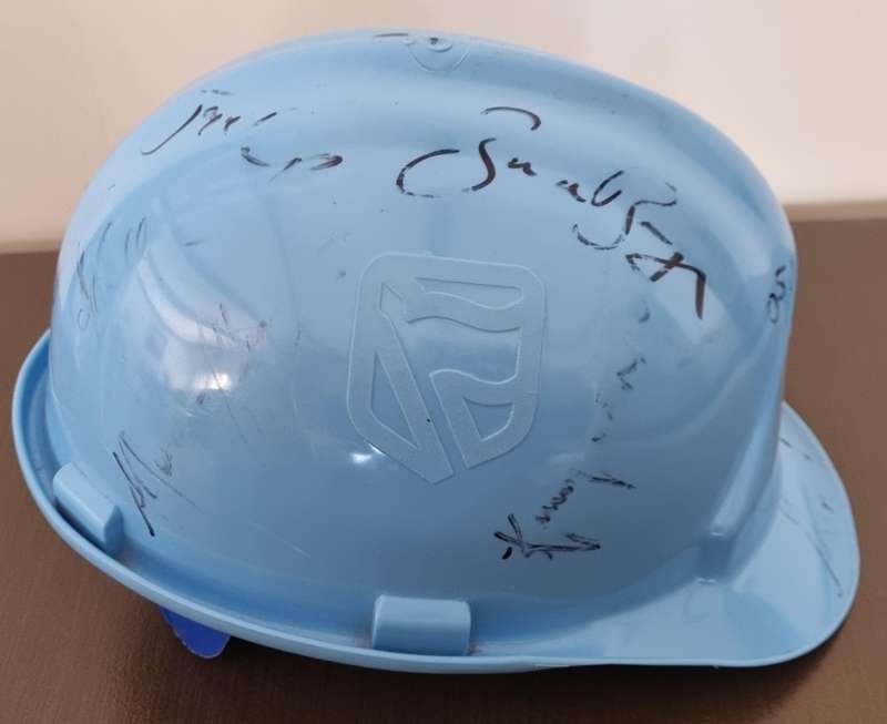Standard Bank Pro 20 Cricket ORGINAL SIGNED helmet