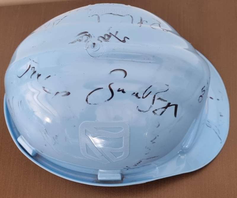 Standard Bank Pro 20 Cricket ORGINAL SIGNED helmet