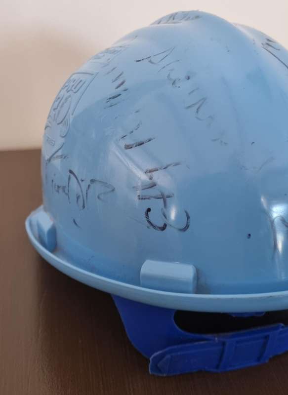 Standard Bank Pro 20 Cricket ORGINAL SIGNED helmet