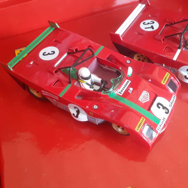 Slot-it KW01 Ferrari 312PB Targa Florio Winner 1972 - Twin Car Set Ltd Edition no.0144 of only 4000.