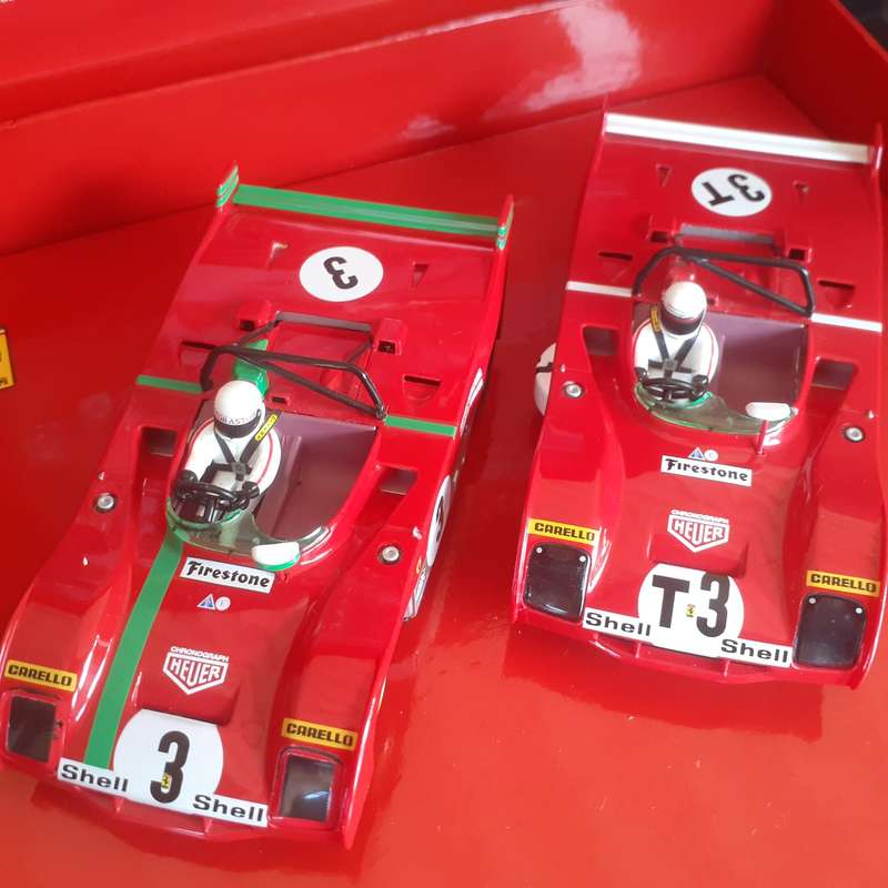 Slot-it KW01 Ferrari 312PB Targa Florio Winner 1972 - Twin Car Set Ltd Edition no.0144 of only 4000.
