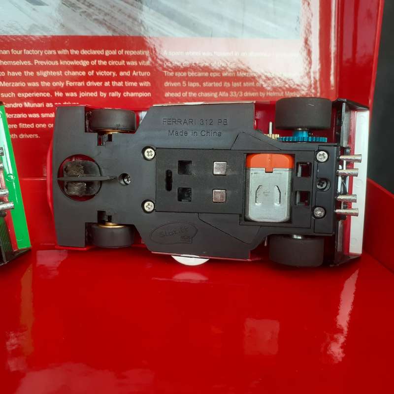 Slot-it KW01 Ferrari 312PB Targa Florio Winner 1972 - Twin Car Set Ltd Edition no.0144 of only 4000.