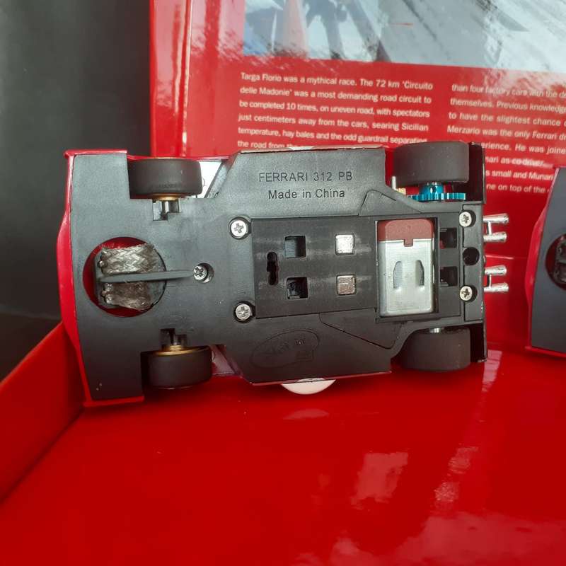 Slot-it KW01 Ferrari 312PB Targa Florio Winner 1972 - Twin Car Set Ltd Edition no.0144 of only 4000.