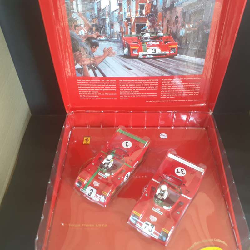 Slot-it KW01 Ferrari 312PB Targa Florio Winner 1972 - Twin Car Set Ltd Edition no.0144 of only 4000.
