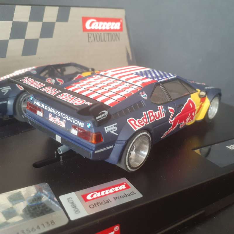 Carrera Evolution 27604 BMW M1 Procar Red Bull Boxed