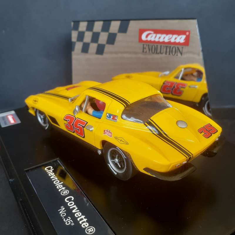 Carrera Evolution 27615 Chevrolet Corvette Sting Ray Boxed