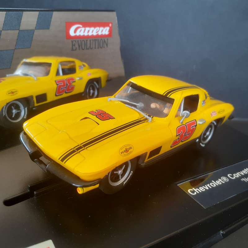 Carrera Evolution 27615 Chevrolet Corvette Sting Ray Boxed