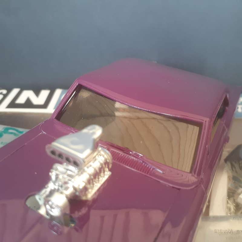 AMT '66 Chevy Nova Super Stock Slot Racing Kit Boxed