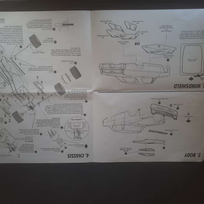 AMT '66 Chevy Nova Super Stock Slot Racing Kit Boxed
