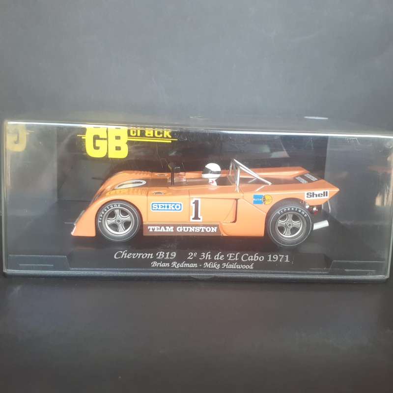 Fly/GB Track GB13 Chevron B19 Gunston 3Hour de El Cabo 1971 Mint Boxed