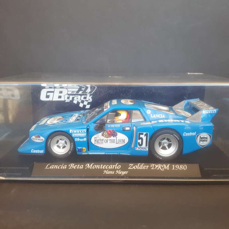 Fly/GB Track GB35 Lancia Beta Montecarlo Zolder DRM 1980 Boxed