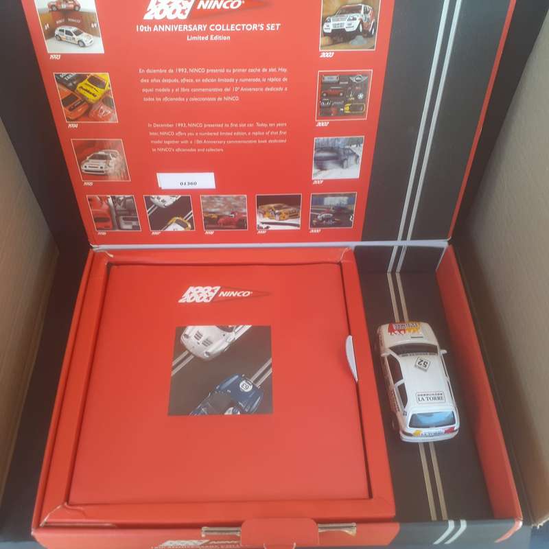 Ninco 50325 10th Anniversary Collectors Set Boxed
