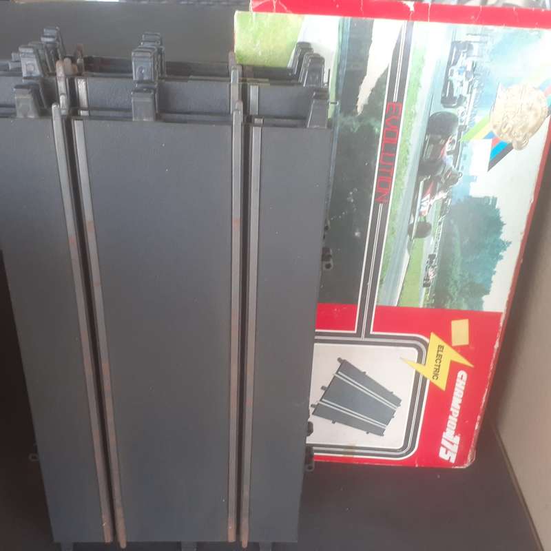 One Lot of Polistil Track and Accessories