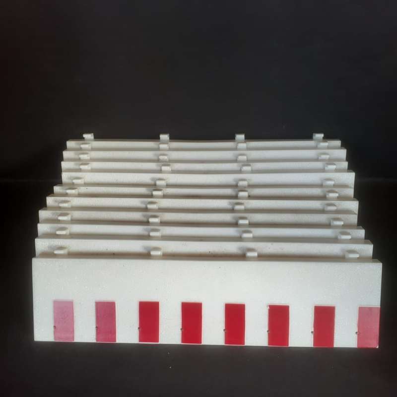 10 x Ninco Track Borders No.9 Long Straight 20cm