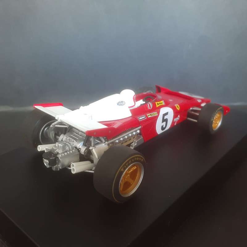 Policar CAR05b Ferrari 312B2 Silverstone 1971 Clay Regazzoni Boxed
