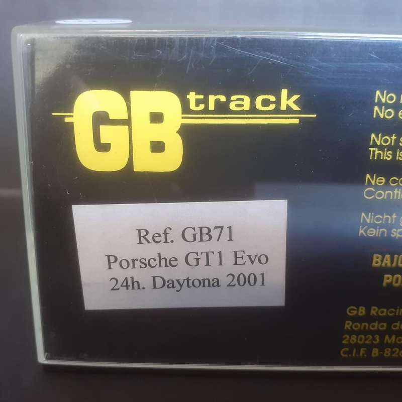 Fly/GB Track GB71 Porsche GT1 Evo 24h Daytona 2001 Boxed