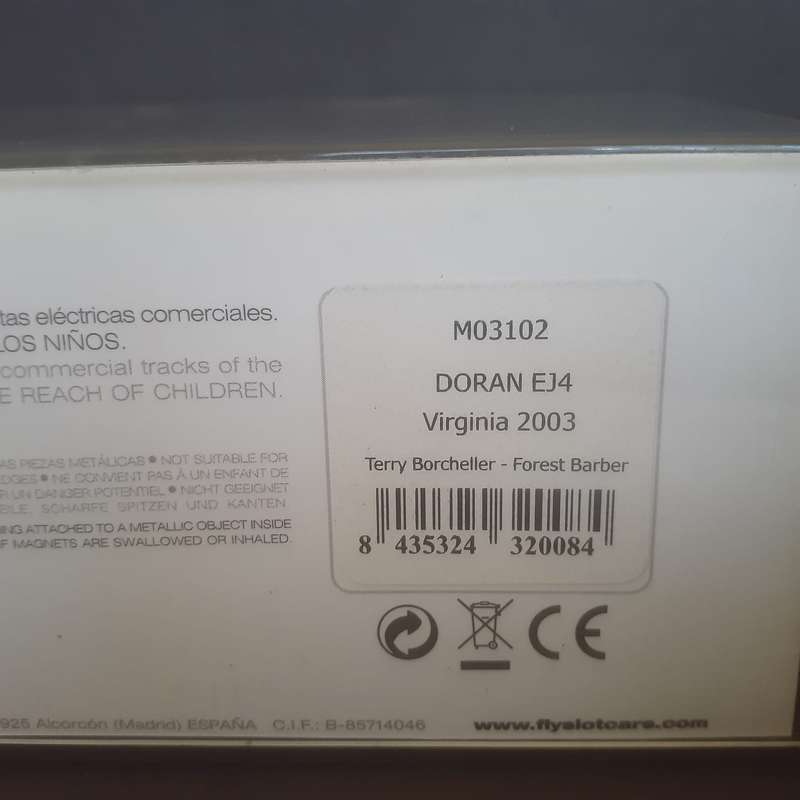 FlySlot MO3102 Duran JE4 Virginia 400 2003 Boxed