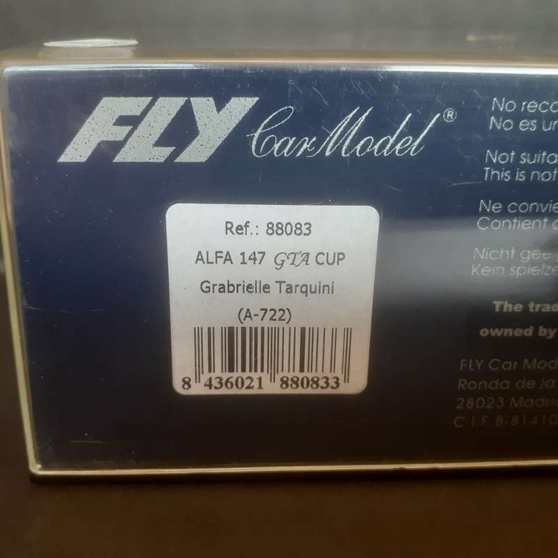 Fly A722 Alfa Romeo 147 GTA Cup 2003 Boxed