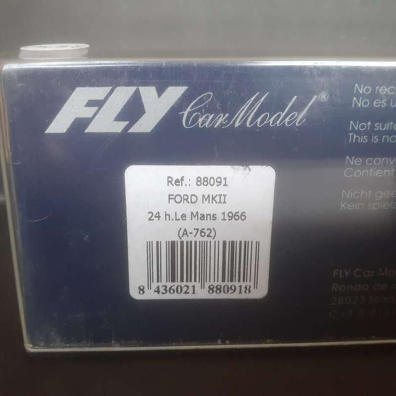 Fly A762 Ford GT40 MkII Le Mans 1966 Boxed
