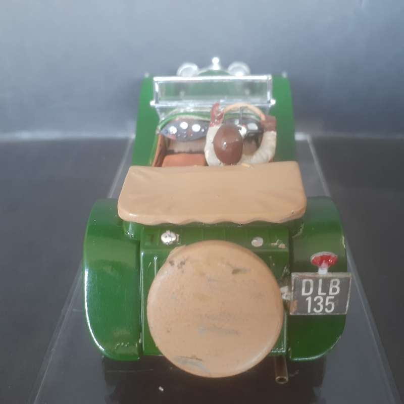 Jaguar SS100 Matchbox Kit built into a Slot Car