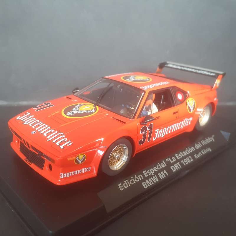 Fly E1303 BMW M1 DRT 1982 Kurt Konig Jagermeisster Mint Boxed