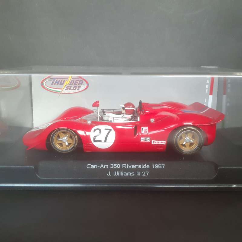 Thunder Slot CA00602S/W Ferrari 350 Can-Am Riverside 1967 Mint Boxed