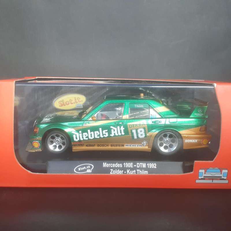 Slot-it CA44a Mercedes 190E #18 DTM 1st Zolder 1992 Boxed