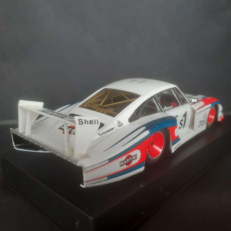 Sideways Porsche 935/78 Moby Dick Martini Racing Winner Silverstone 6hour 1978 Boxed