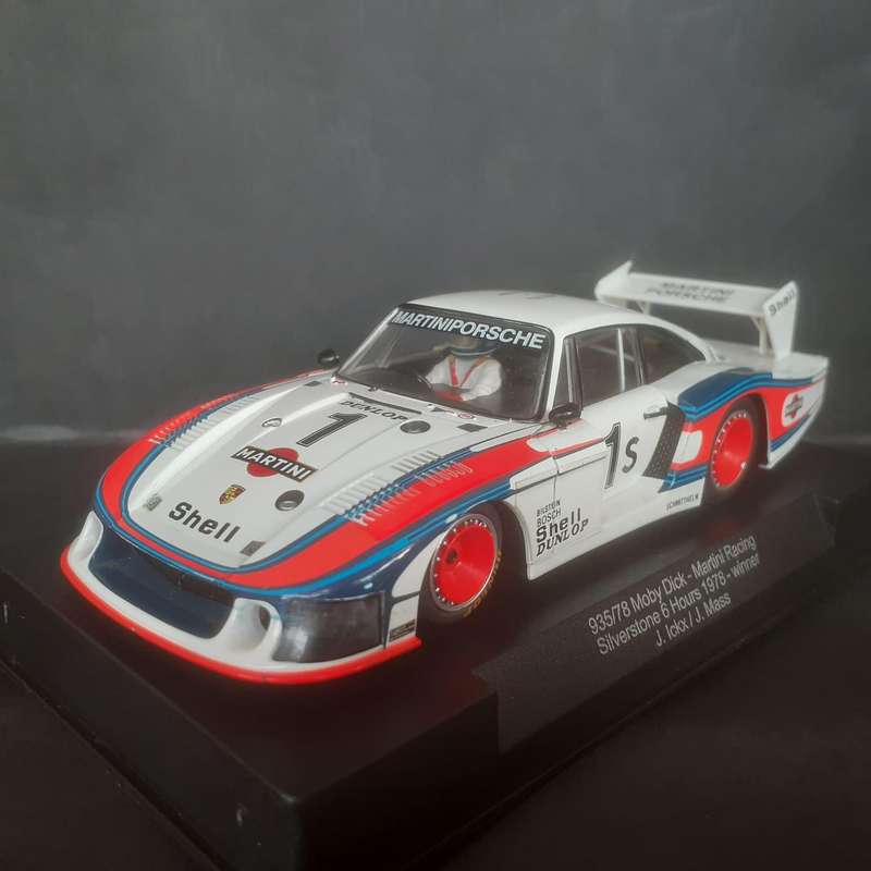 Sideways Porsche 935/78 Moby Dick Martini Racing Winner Silverstone 6hour 1978 Boxed