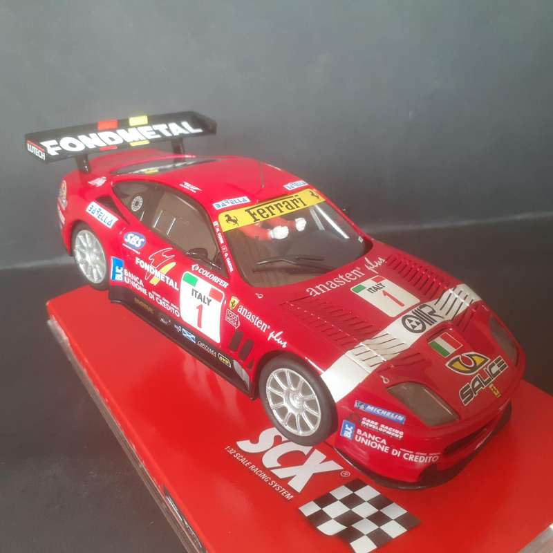 SCX 61800 Ferrari 550 GTS Maranello Boxed with Pro Turbo Motor