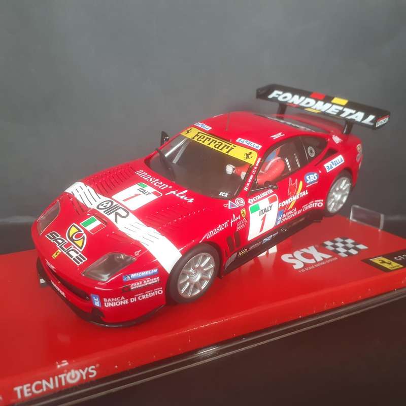 SCX 61800 Ferrari 550 GTS Maranello Boxed with Pro Turbo Motor