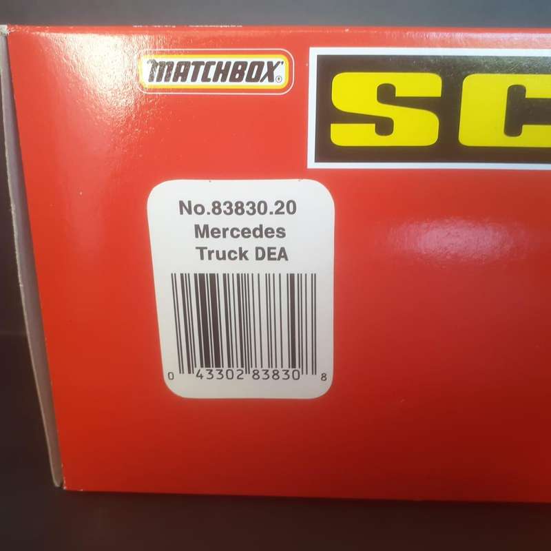 SCX 83830 Mercedes Racing Truck DEA Mint Boxed