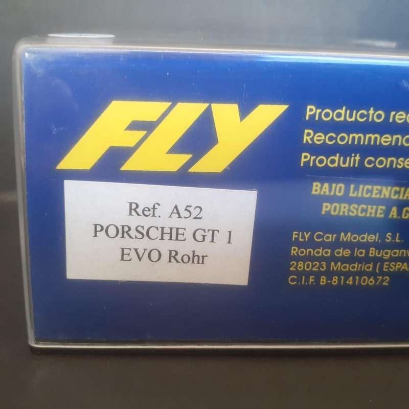 Fly A52 Porsche GT1 Evo Rohr Mint Boxed