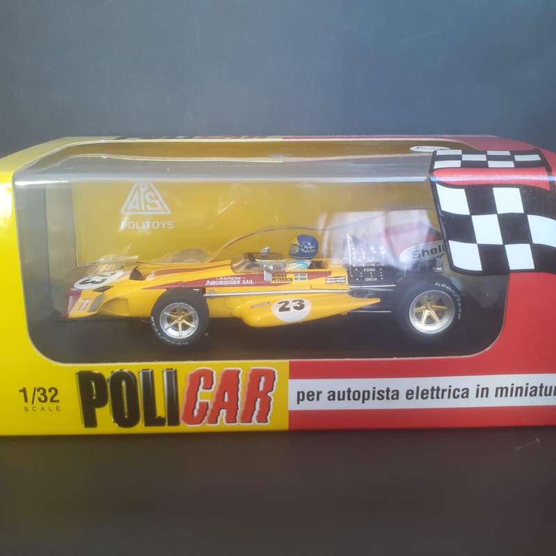 Policar CAR04c March 701 Monaco GP 1970 Ronnie Peterson Boxed