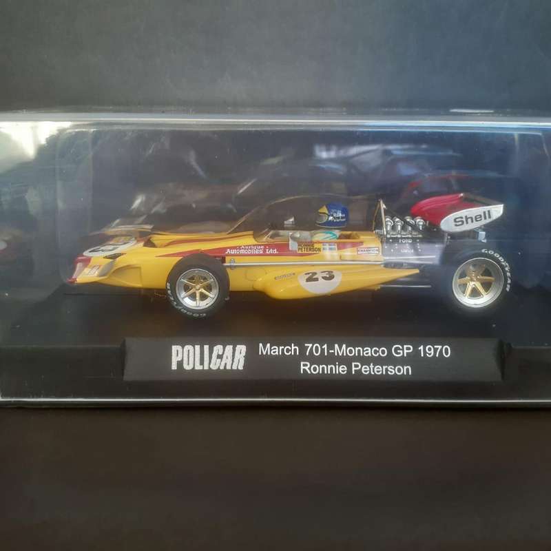 Policar CAR04c March 701 Monaco GP 1970 Ronnie Peterson Boxed
