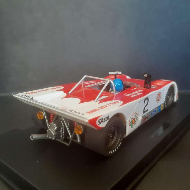 FlySlot 24102B Chevron B21 Lucky Strike 3hour Cape Town 1973